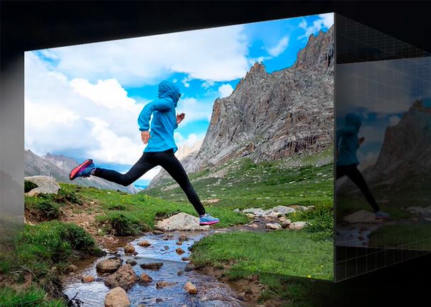 Samsung TQ55QN85DBTXXC Resolución 4K mejorada