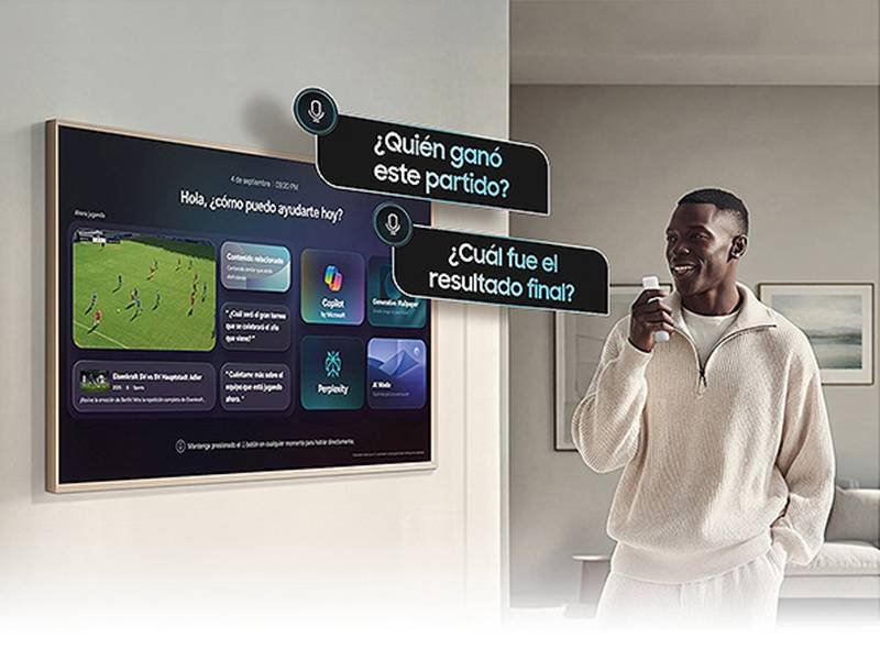 Smart TV Samsung The Frame Pro TQ75LS03HWUXXC 75'' - Pregunta a tu TV, Bixby responde Smart TV Samsung The Frame Pro TQ75LS03HWUXXC 75'' Pregunta a tu TV, Bixby responde