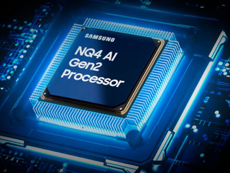 Samsung TQ75QN74FATXXC precio. Siente todo el poder de la AI en 4K. NQ4 AI Gen2 Processor