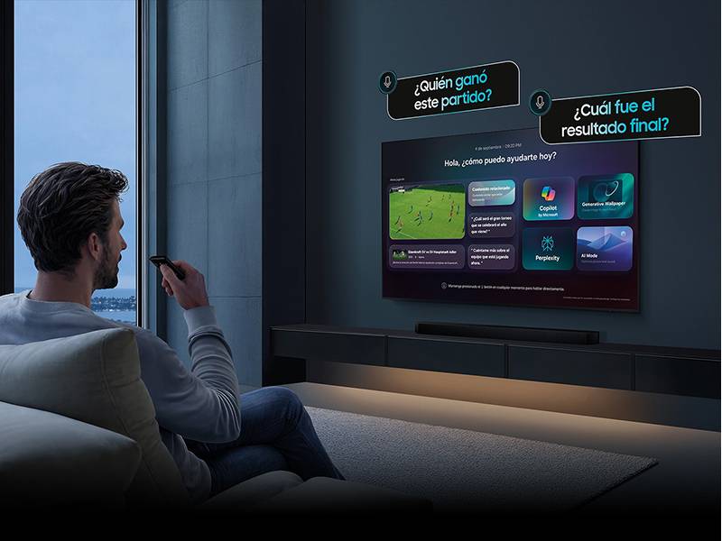 Smart TV Samsung TU50M72HAUXXC 50'' Pregunta a tu TV, Bixby responde
