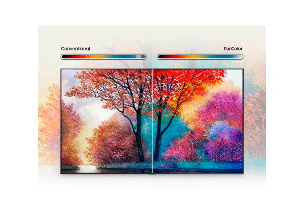 Smart TV Samsung UE55AU7105KXXC 55'' reacondicionado - Más colores para unas escenas más reales, PurColor Smart TV Samsung UE55AU7105KXXC 55'' reacondicionado Más colores para unas escenas más reales, PurColor