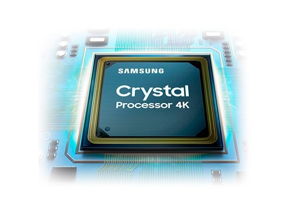Samsung UE55AU7105KXXC reacondicionado precio. Potente calidad de imagen en 4K. Procesador Crystal UHD