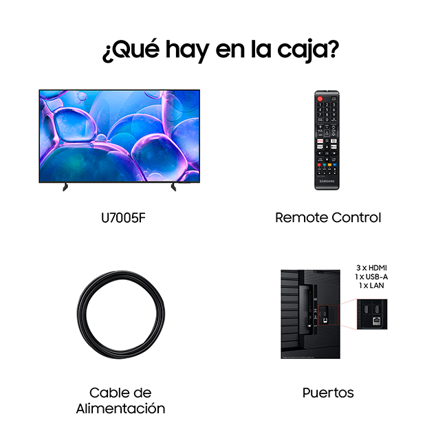 Smart TV Samsung TU55U7025FKXXC 55'' Smart TV Samsung TU55U7025FKXXC 55''