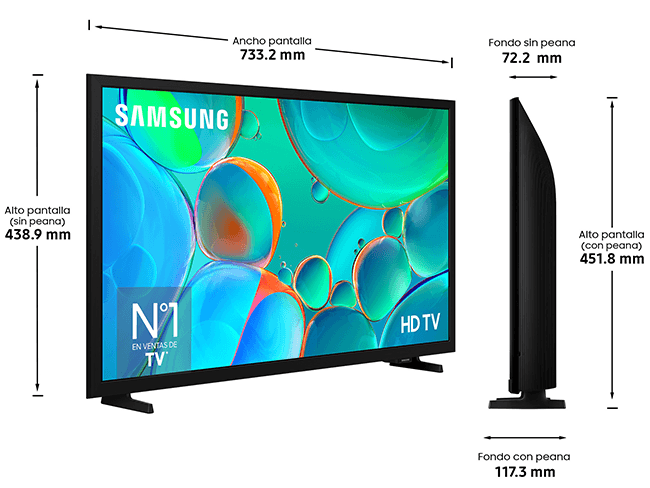 Smart TV Samsung TU32H5005FKXSP 32'' Smart TV Samsung TU32H5005FKXSP 32''