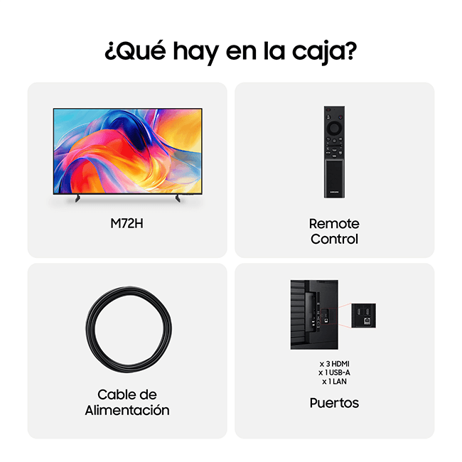 Smart TV Samsung TU50M72HAUXXC 50''