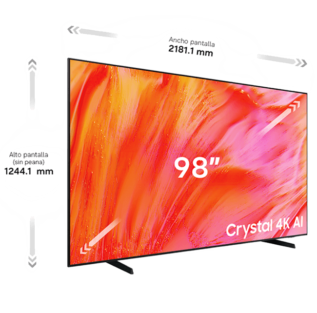 Smart TV Samsung TU98U9005HUXXC 98''