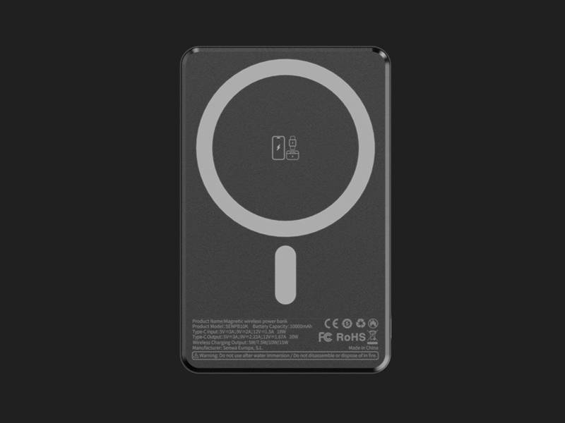 Batería externa Senwa Power Bank SENPB10K Una reserva de energía para días intensos