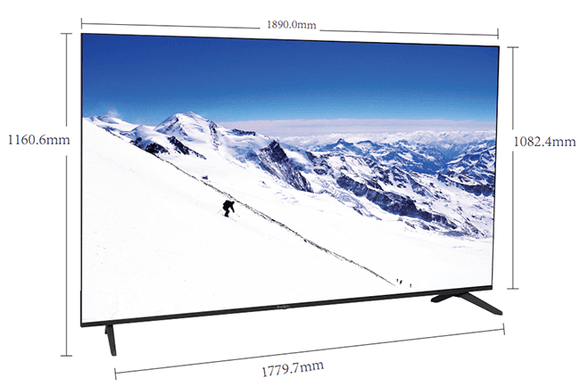 Smart TV Hard Rock 85HR1001 85'' Smart TV Hard Rock 85HR1001 85''