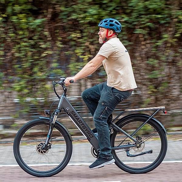 Bicicleta eléctrica SmartGyro Nómada Titán - Potente motor de 36V: 250 W de potencia nominal Bicicleta eléctrica SmartGyro Nómada Titán Potente motor de 36V: 250 W de potencia nominal