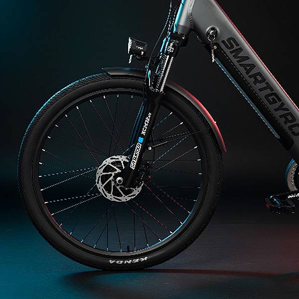 Bicicleta eléctrica SmartGyro Nómada Titán - Ruedas de 27,5'' x 2,2'' neumáticas: estabilidad y agarre Bicicleta eléctrica SmartGyro Nómada Titán Ruedas de 27,5'' x 2,2'' neumáticas: estabilidad y agarre