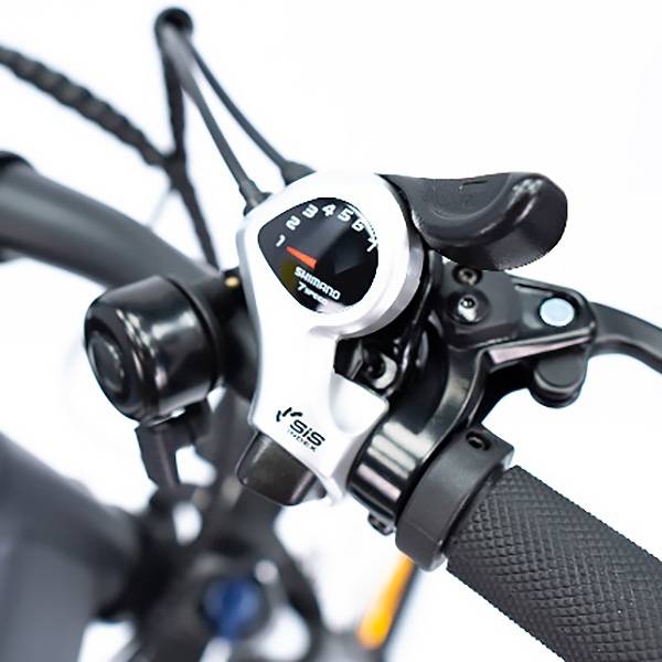 Bicicleta eléctrica SmartGyro Senda 2 7 velocidades Shimano: control total
