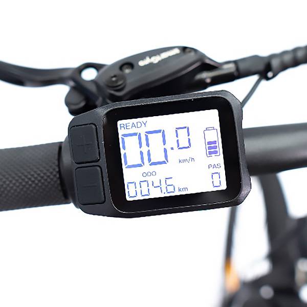 Bicicleta eléctrica SmartGyro Senda 2 Display LCD, luz frontal e IPX4