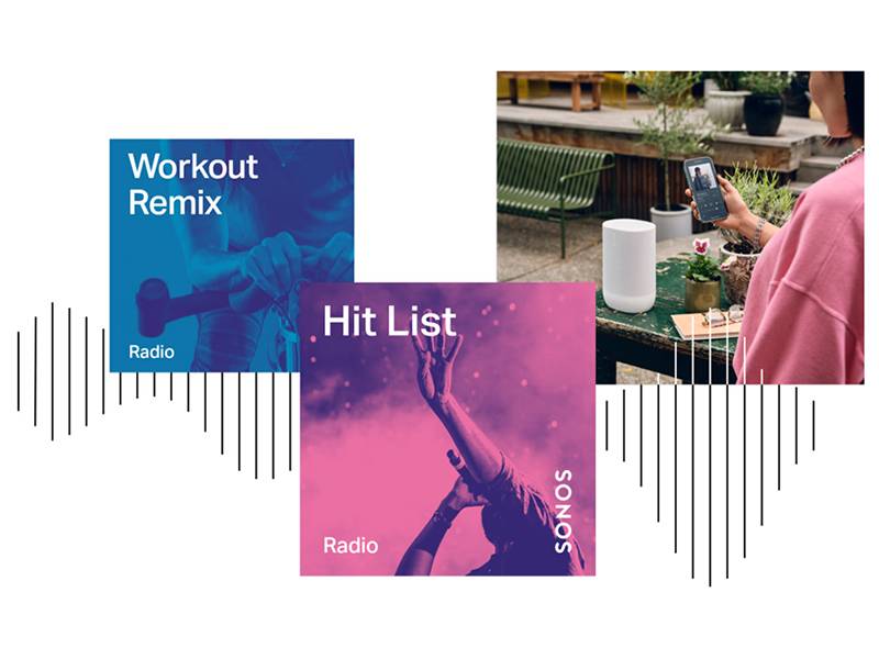 Altavoz inteligente SONOS Era 100 - Sonos Radio - La música viene de serie Altavoz inteligente SONOS Era 100 Sonos Radio - La música viene de serie