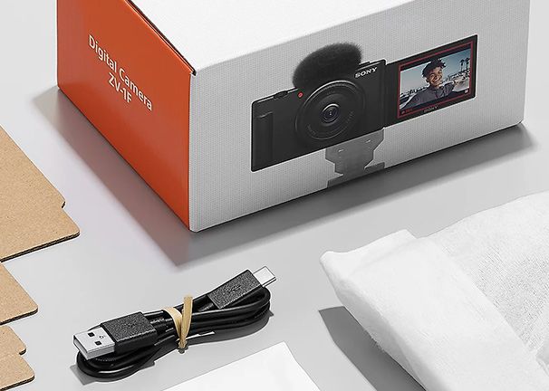 Cámara de fotos digital Sony ZV-1F Por un futuro sostenible