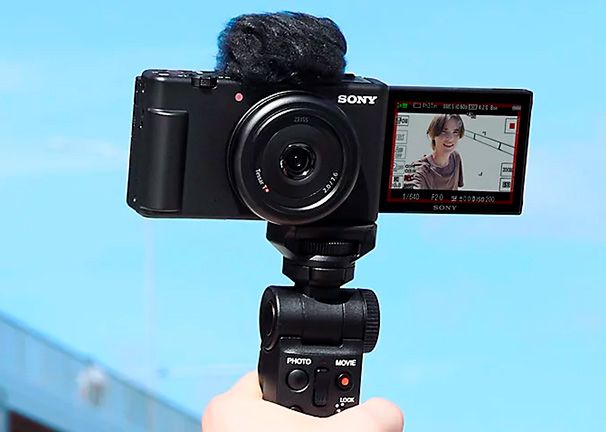 Cámara de fotos digital Sony ZV-1F Mejora la experiencia de Vlogging