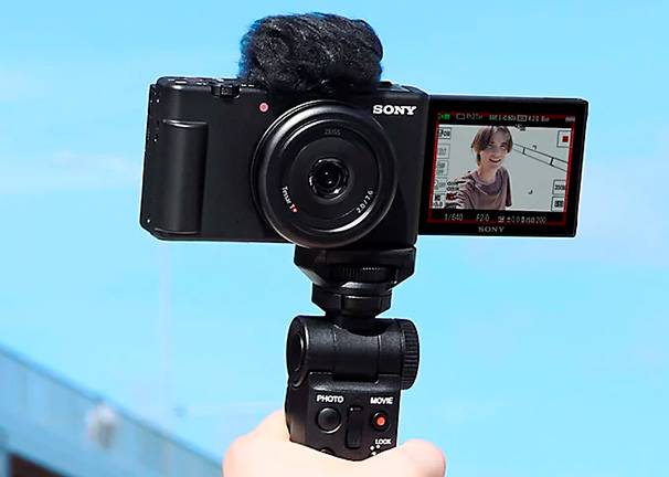 Cámara de fotos digital Sony ZV-1F Mejora la experiencia de Vlogging