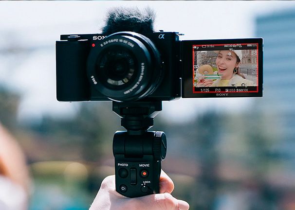 Cámara de fotos digital Sony ZV-E10L Enfócate en las cosas importantes