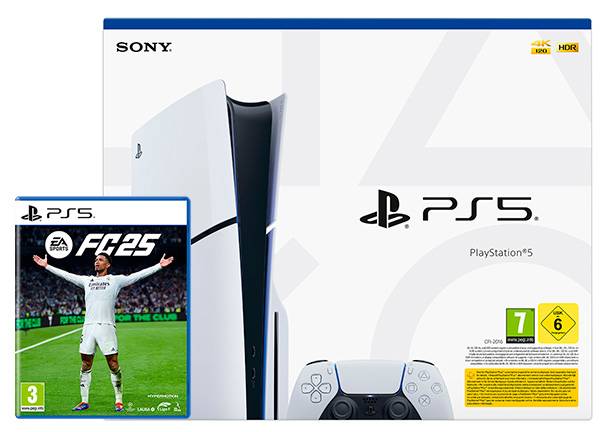 Consola PlayStation 5 + EA Sports FC 25 - Nuevas formas de juego Consola PlayStation 5 + EA Sports FC 25 Nuevas formas de juego
