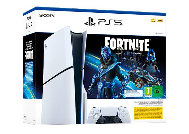 Consola PlayStation 5 + Fortnite Cobalt Star - Nuevas formas de juego Consola PlayStation 5 + Fortnite Cobalt Star Nuevas formas de juego