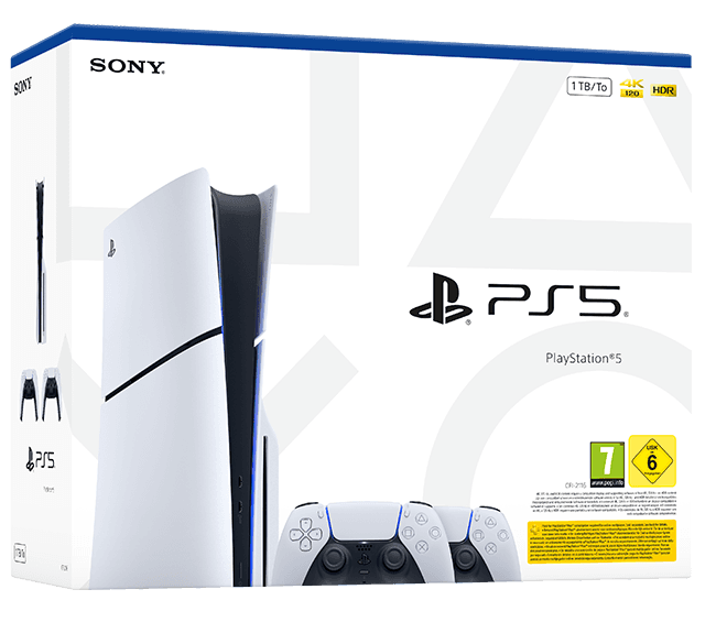 Consola PlayStation 5 (Chasis E) + 2 mandos DualSense Consola PlayStation 5 (Chasis E) + 2 mandos DualSense