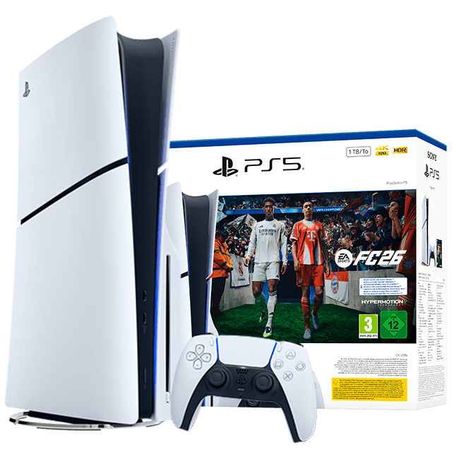 Consola PlayStation 5 (Chasis E) + EA Sports FC 26 (digital) Consola PlayStation 5 (Chasis E) + EA Sports FC 26 (digital)