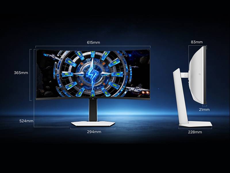 Monitor de gaming TCL 34C2A 34'' Ergonomía total. Tu postura, tu rendimiento