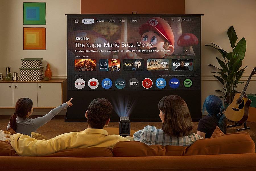 Proyector TCL PlayCube - Google TV y Dolby: cine en cualquier lugar Proyector TCL PlayCube Google TV y Dolby: cine en cualquier lugar