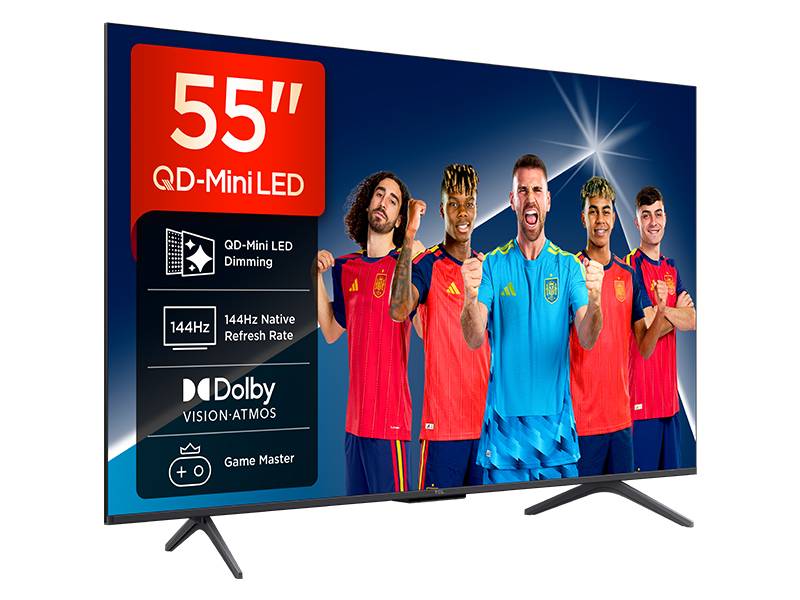 Smart TV TCL 55P8L 55'' - El TV QD-Mini LED de La Roja Smart TV TCL 55P8L 55'' El TV QD-Mini LED de La Roja