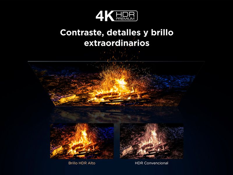 TCL 65C6K 4K HDR Premium y procesador AiPQ Pro