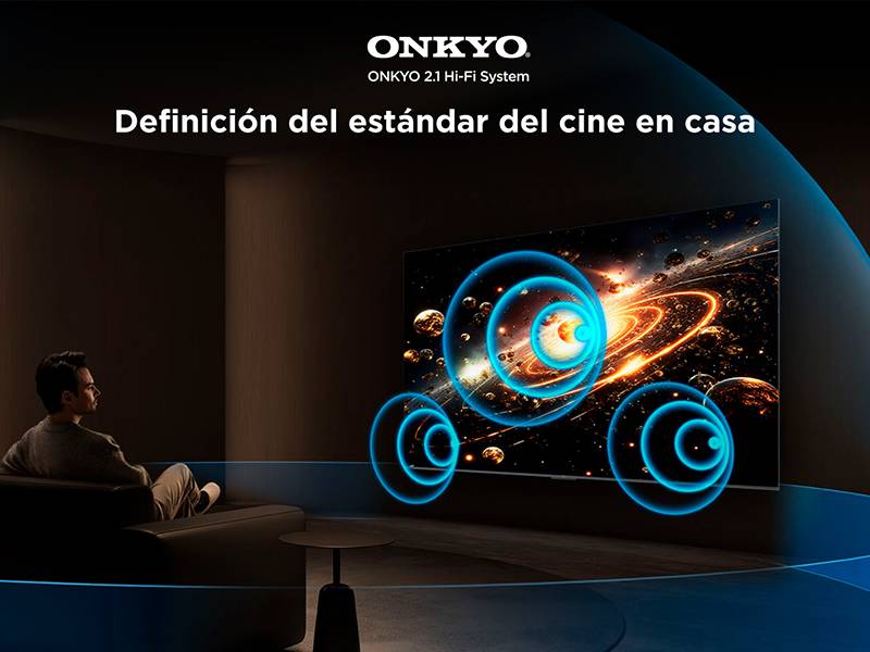 TCL 65C6K Sistema de sonido Onkyo con Dolby Atmos