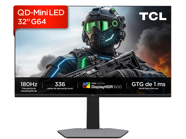 Monitor de gaming TCL 32G64 31.5''