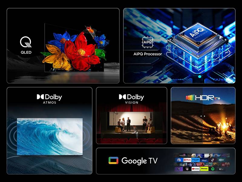 Smart TV TCL 50T69C 50'' HVA Panel: contraste y ángulo de visión