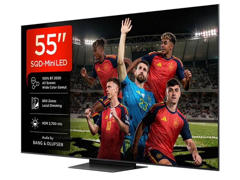 Smart TV TCL 55C7L 55'' - SQD-Mini LED: 800 zonas, negro absoluto Smart TV TCL 55C7L 55'' SQD-Mini LED: 800 zonas, negro absoluto