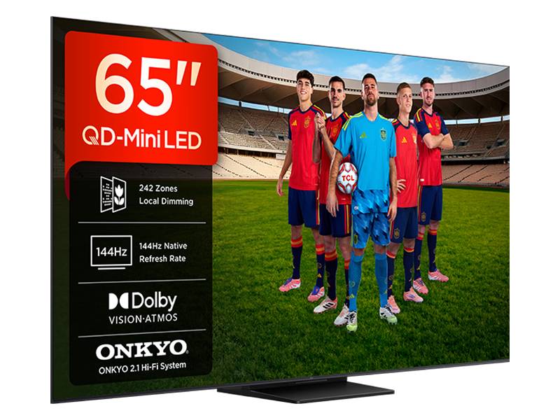 Smart TV TCL 65C6K Pro 65'' - QD-Mini LED: 1000 nits, contraste absoluto Smart TV TCL 65C6K Pro 65'' QD-Mini LED: 1000 nits, contraste absoluto
