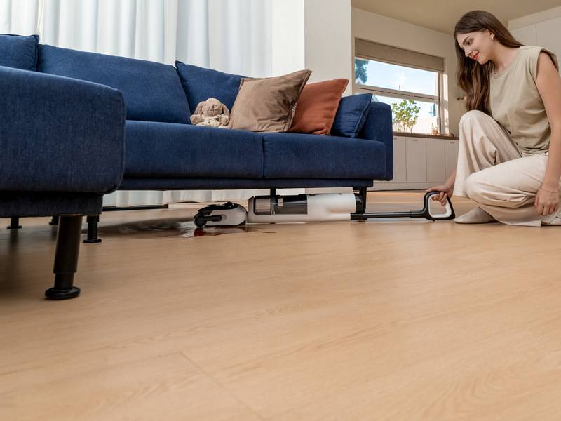 Aspiradora fregona Tineco Floor One i6 Max Pro - Alcance de 180 grados Aspiradora fregona Tineco Floor One i6 Max Pro Alcance de 180 grados