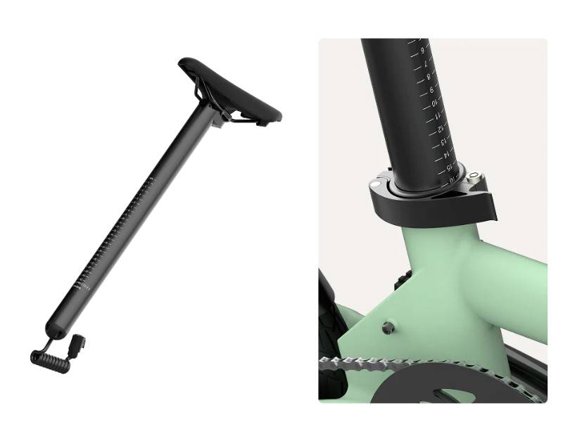 Bicicleta eléctrica UTO OG16 Batería práctica, estética y segura