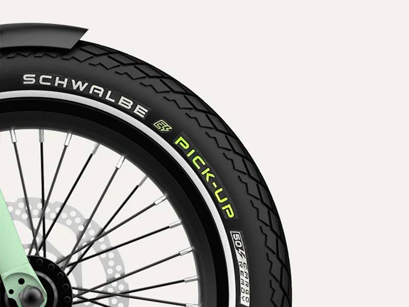 Bicicleta eléctrica UTO OG16 - Tiras reflectantes Bicicleta eléctrica UTO OG16 Tiras reflectantes