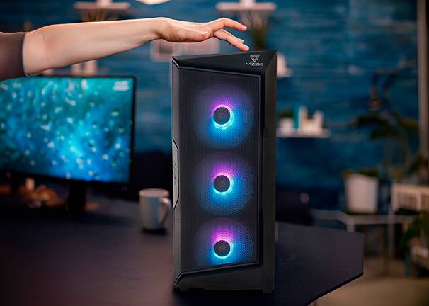 Vizzio Torre Silver i5 RTX3050 Experimenta el poder absoluto con nuestro PC de gaming de última generación
