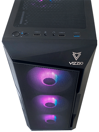 Torre de gaming Vizzio Silver i5 RTX3050 16 GB, 500 GB Torre de gaming Vizzio Silver i5 RTX3050 16 GB, 500 GB