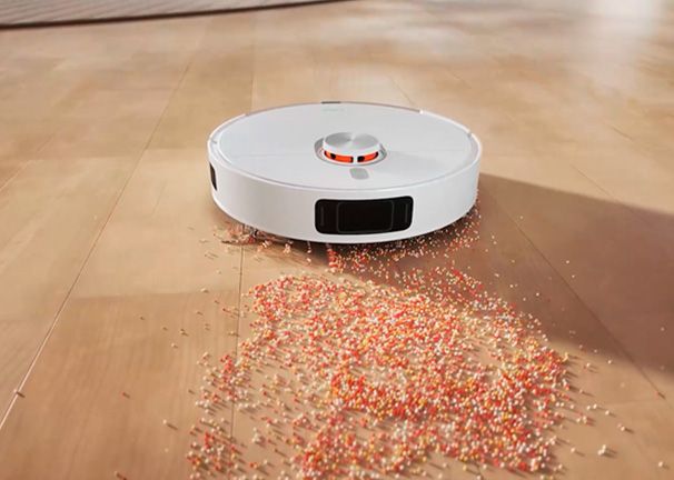 Robot aspirador Xiaomi Vacuum S20+ Potente ventilador de succión de 6000 Pa. Aspira hasta el polvo más persistente.
