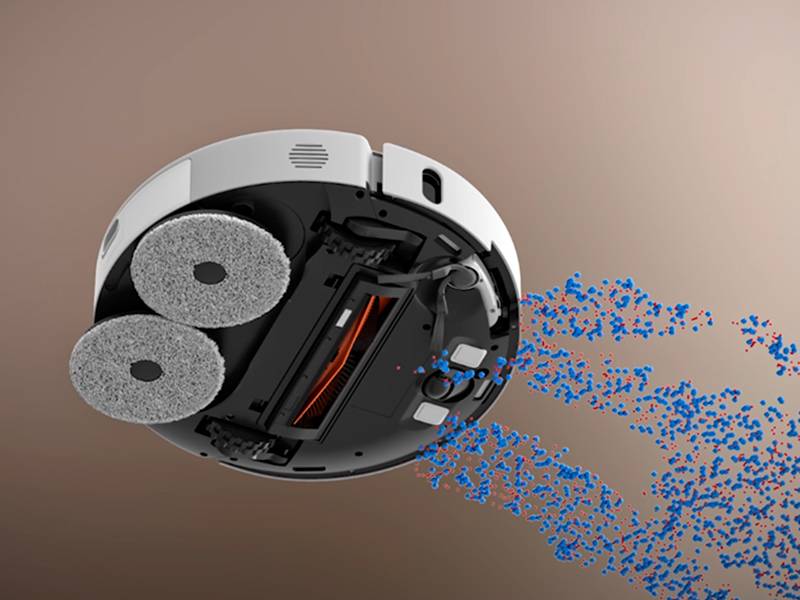 Robot aspirador Xiaomi Robot Vacuum S40 Pro El potente ventilador de succión de 15 000 Pa* elimina el polvo persistente