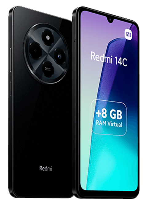 Xiaomi Redmi 14C 256GB negro | Mejor precio y ofertas | Movistar