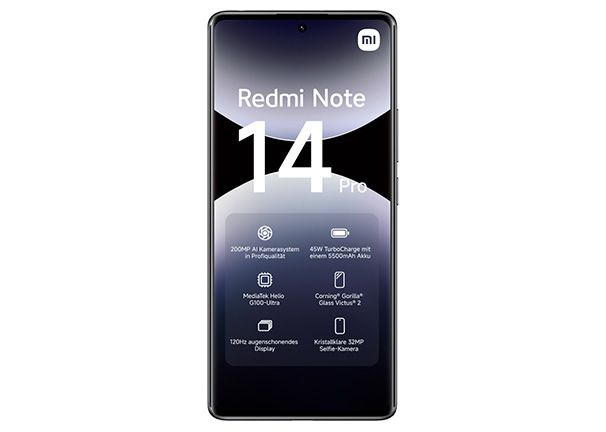 Xiaomi Redmi Note 14 Pro 5G Experiencia visual inigualable
