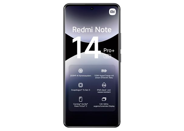 Xiaomi Redmi Note 14 Pro+ 5G La mejor experiencia visual