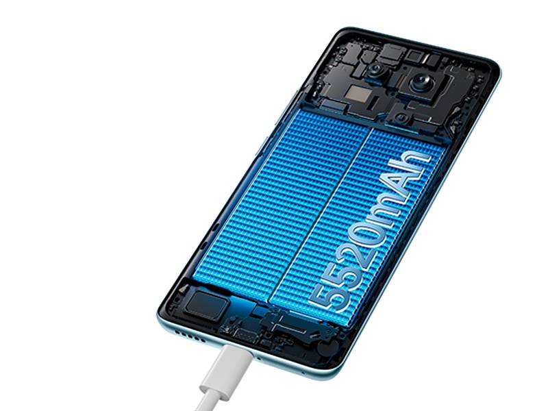 Xiaomi Redmi Note 15 5G 256 GB Batería de 5520 mAh con carga turbo de 45 W