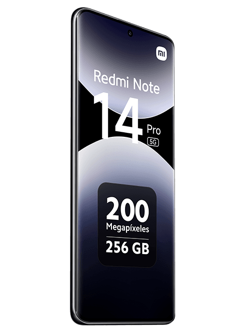 Xiaomi Redmi Note 14 Pro 5G 256 GB negro + auriculares inalámbricos Xiaomi Buds 5 Pro blancos Xiaomi Redmi Note 14 Pro 5G 256 GB negro + auriculares inalámbricos Xiaomi Buds 5 Pro blancos