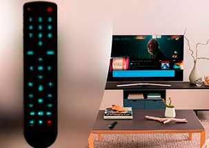 Mando Vocal Movistar Plus+ Retroiluminación