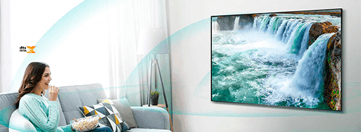 Hisense 55A7500F Experiencia de audio inmersiva