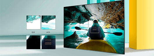 Hisense 55A7500F precio. HDR: high dynamic range
