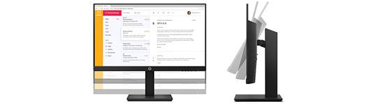 HP P24H Monitor Ergonomía